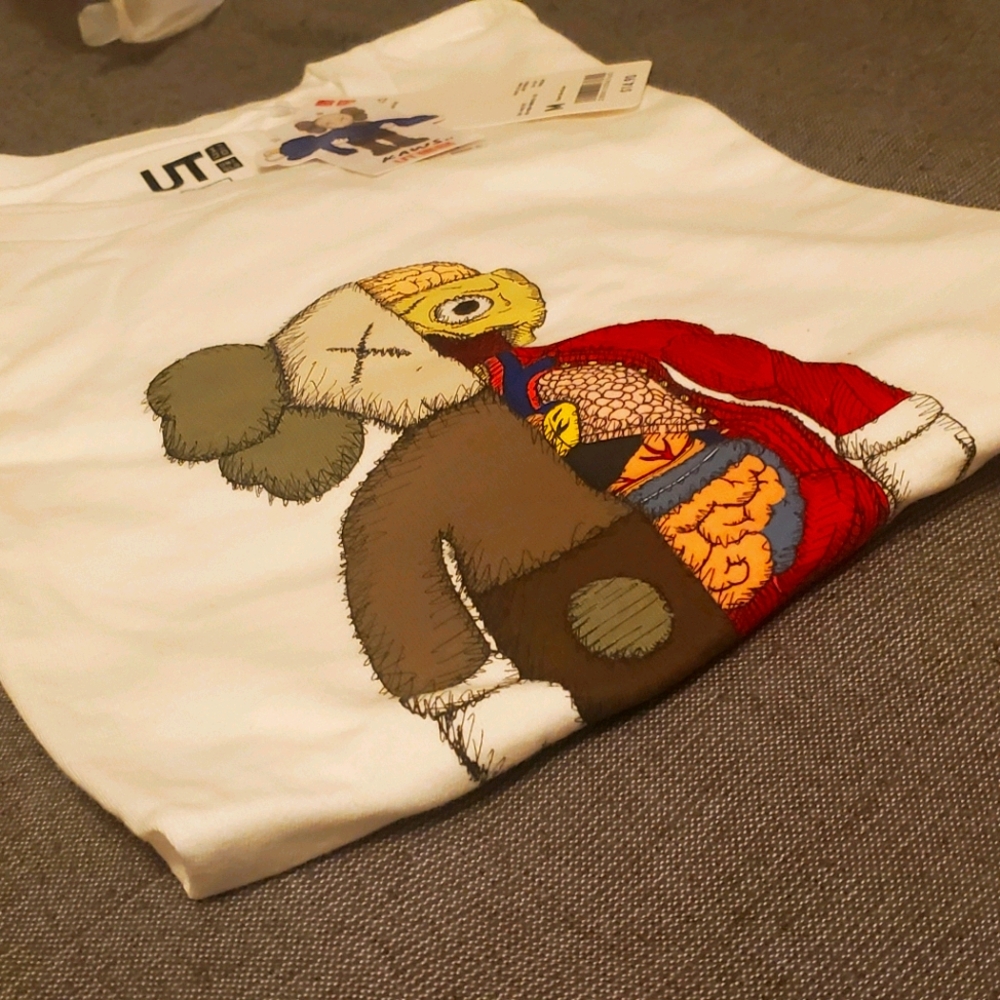 Uniqlo X KAWS Flayed Size M
